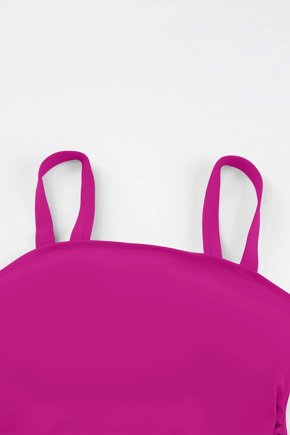 Ruched Slit Tankini Set, image 2