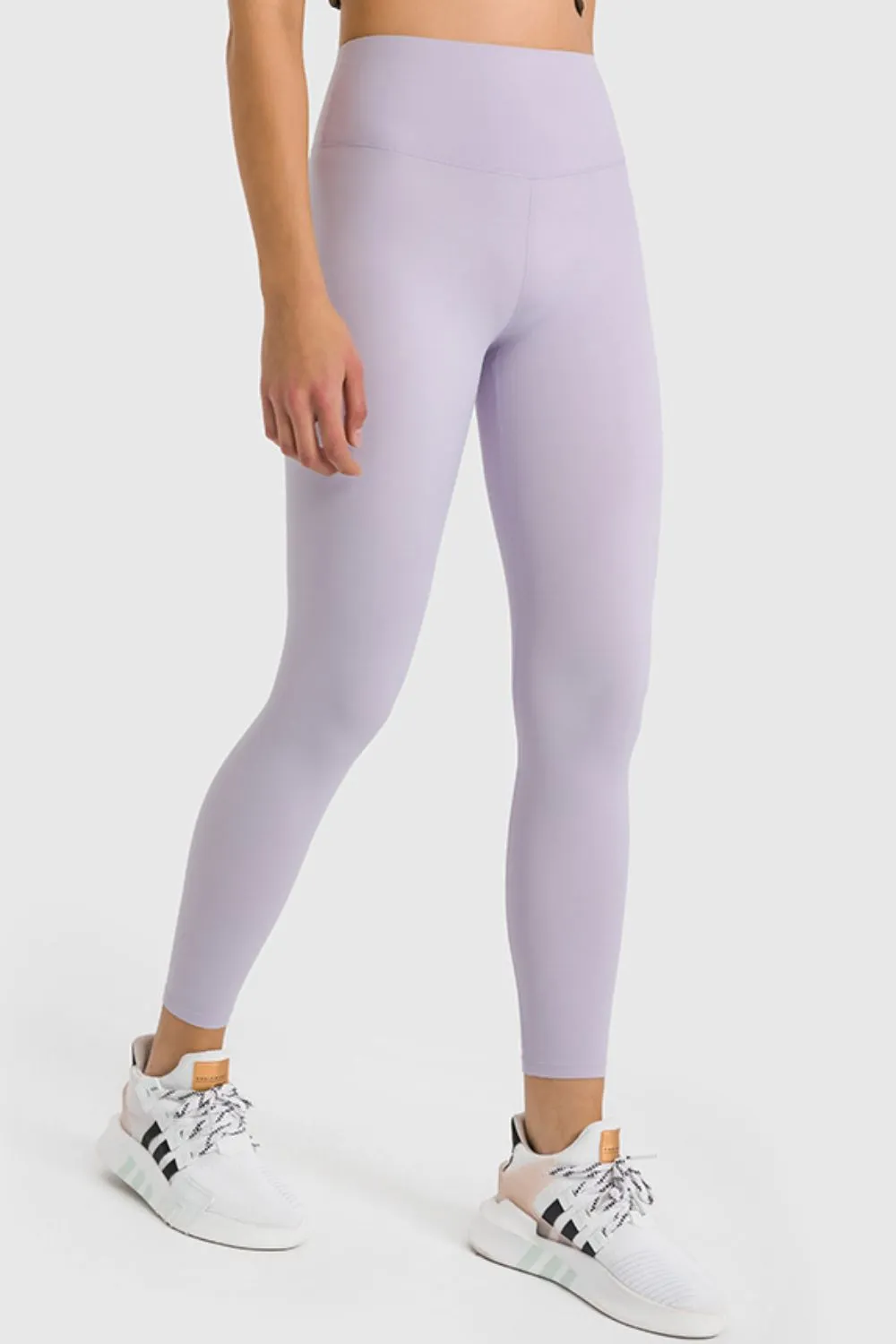 High Waist Ankle-Length Yoga Leggings, image 2