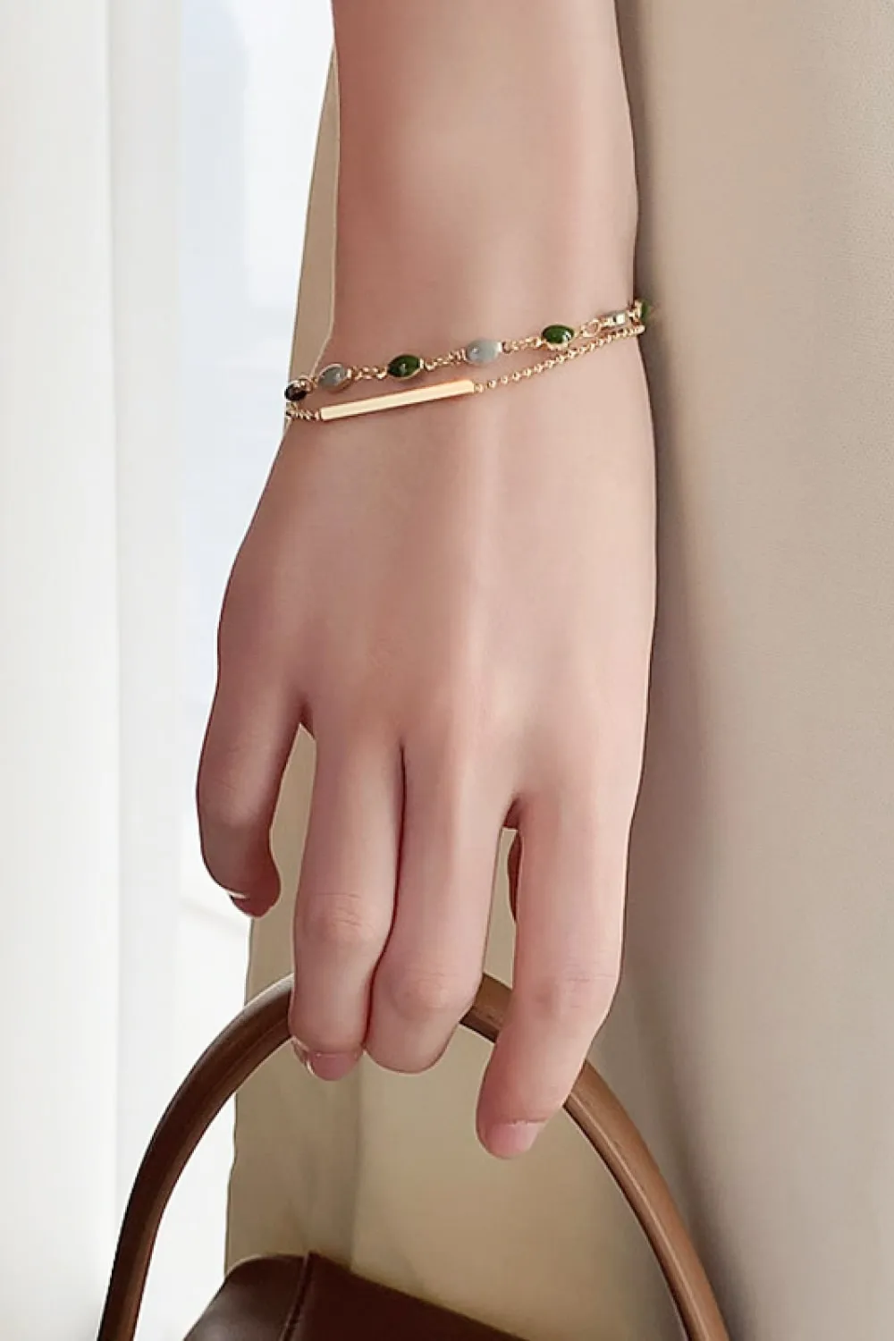 Alloy Double-Layered Bracelet, image 3