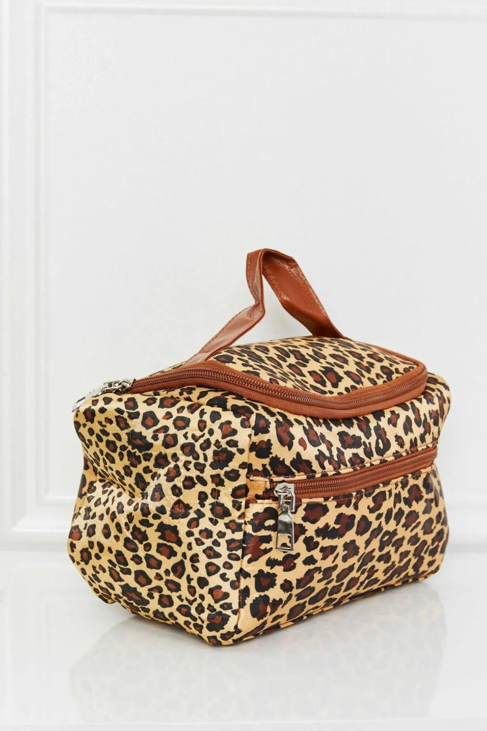 Printed Makeup Bag with Strap, image 2