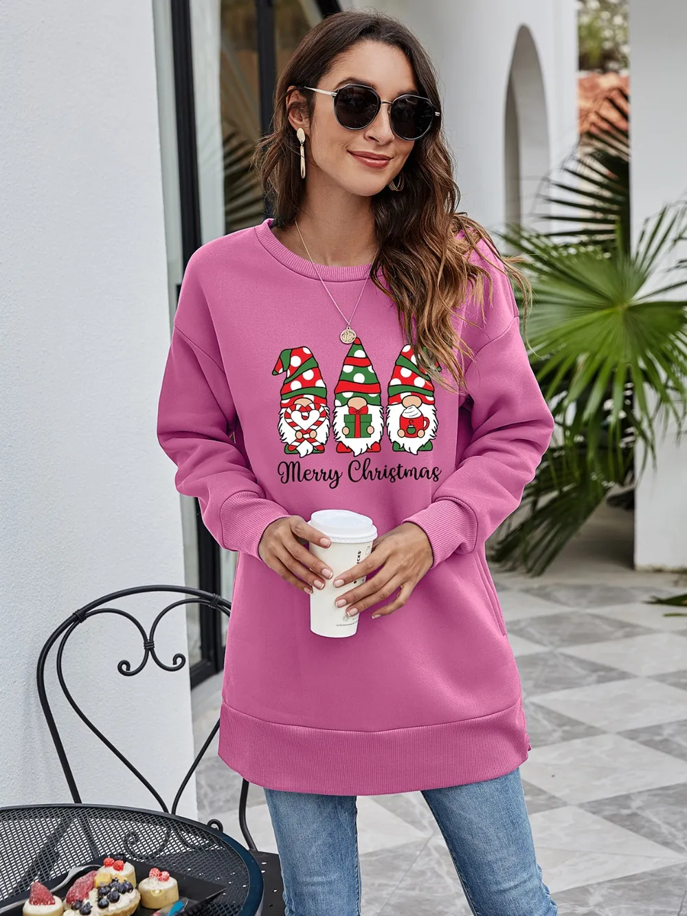 MERRY CHRISTMAS Graphic Sweatshirt, image 13
