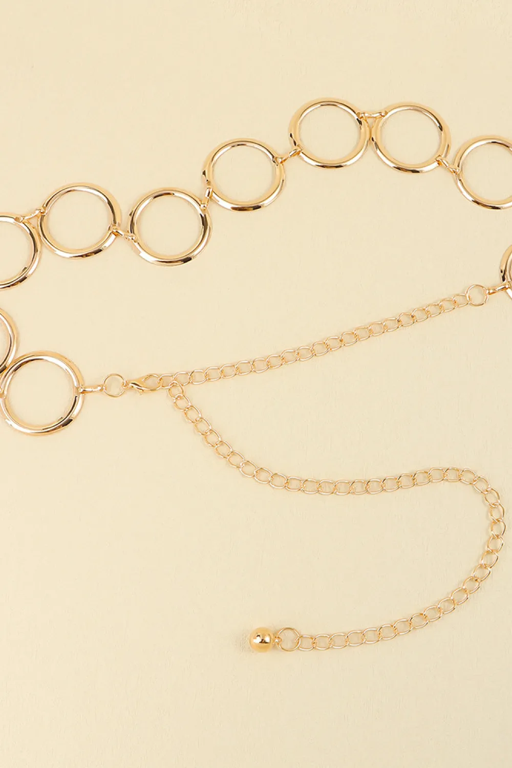 Circle Ring Chain Belt, image 3
