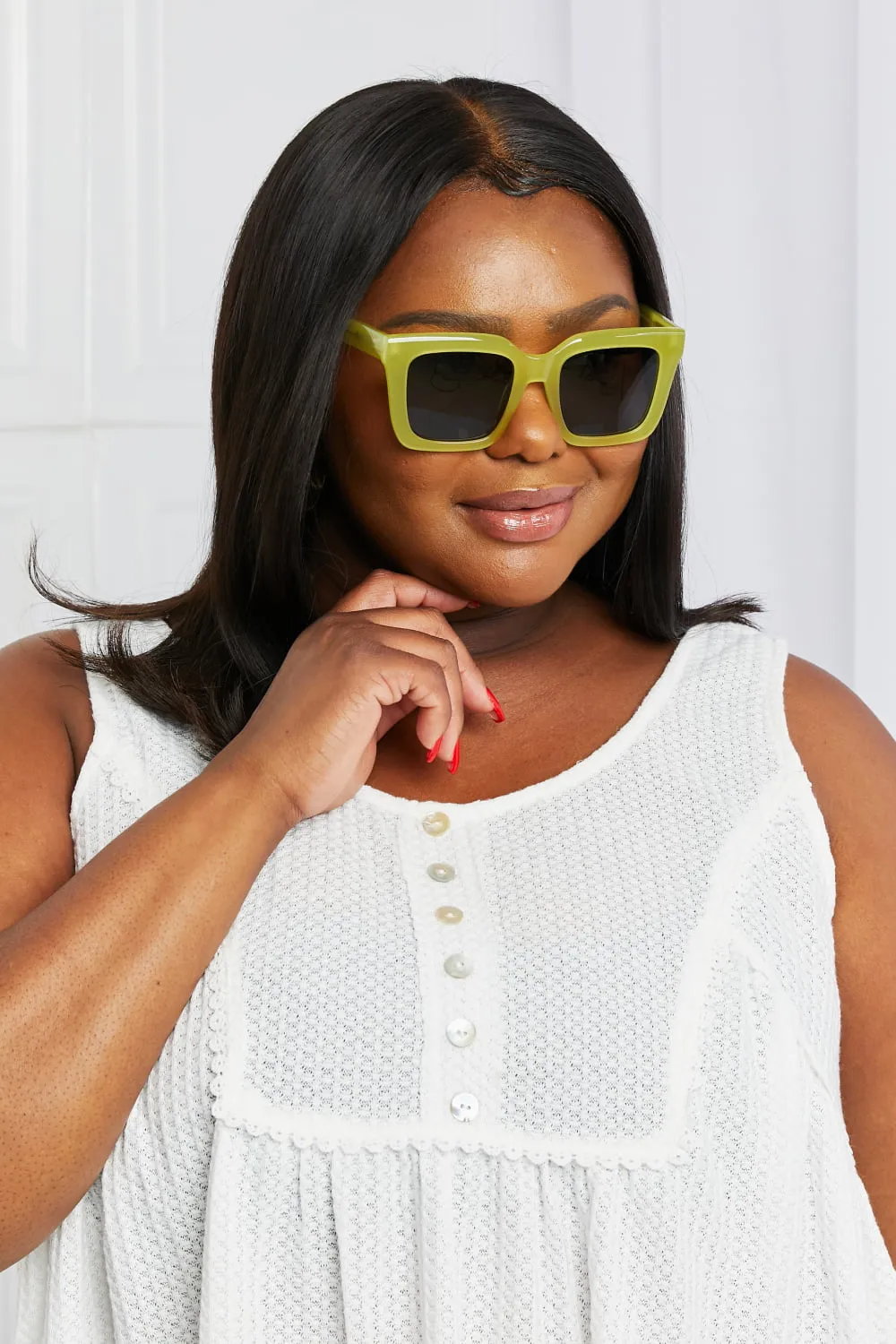 Square TAC Polarization Lens Sunglasses, image 6