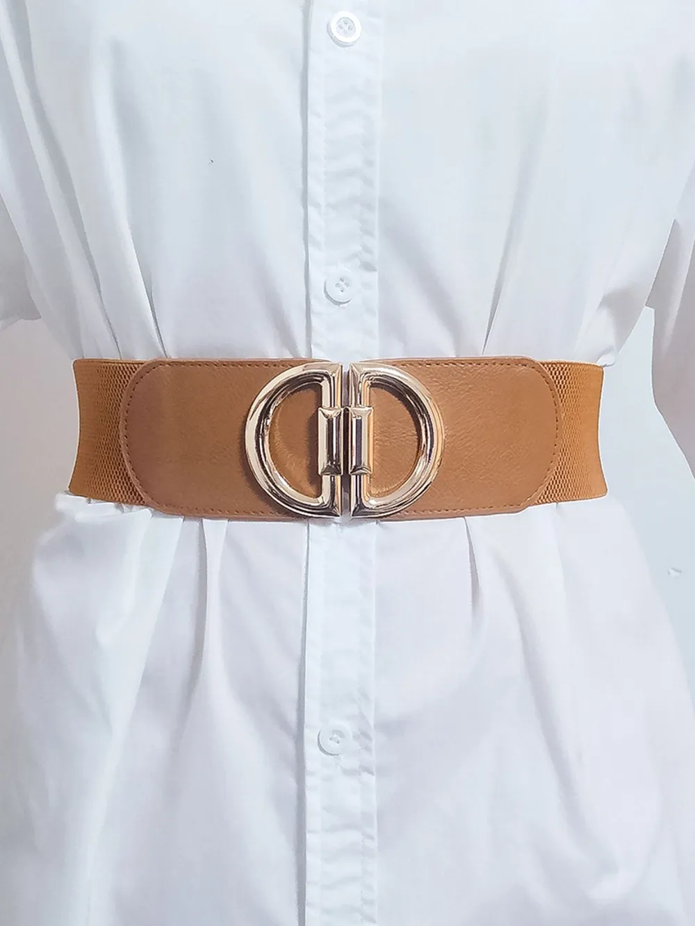 D Buckle Elastic Belt, image 6