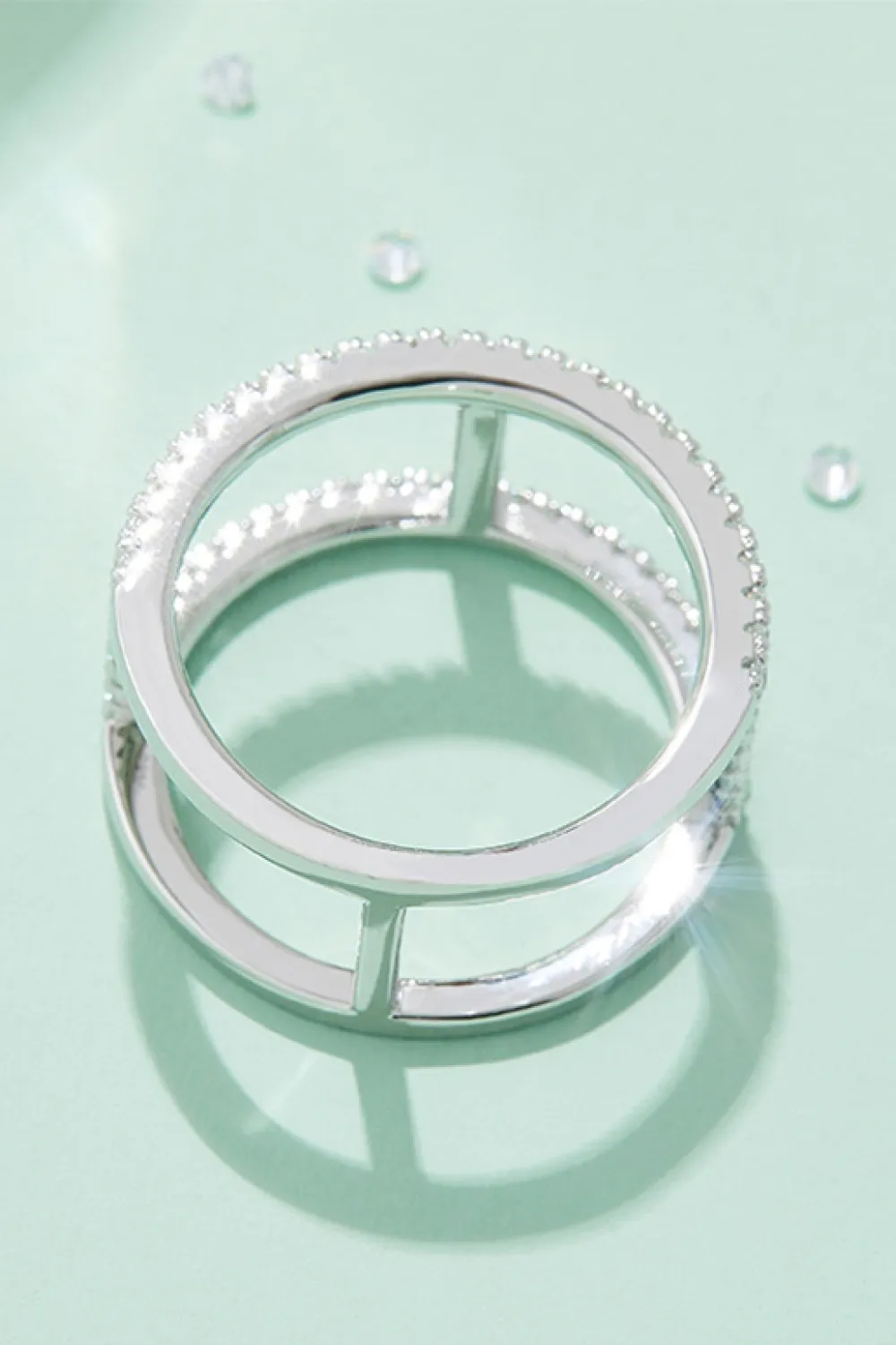 Always Get Better Moissanite Ring, image 5