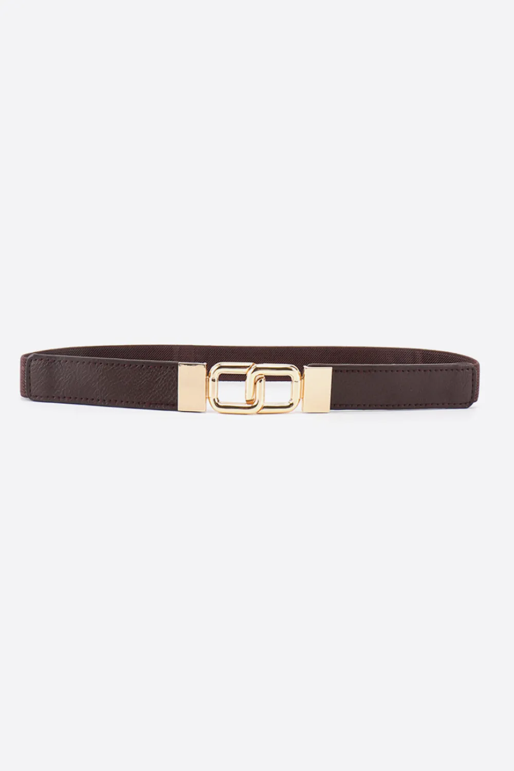 Geometric Double Buckle Elastic Belt, image 14