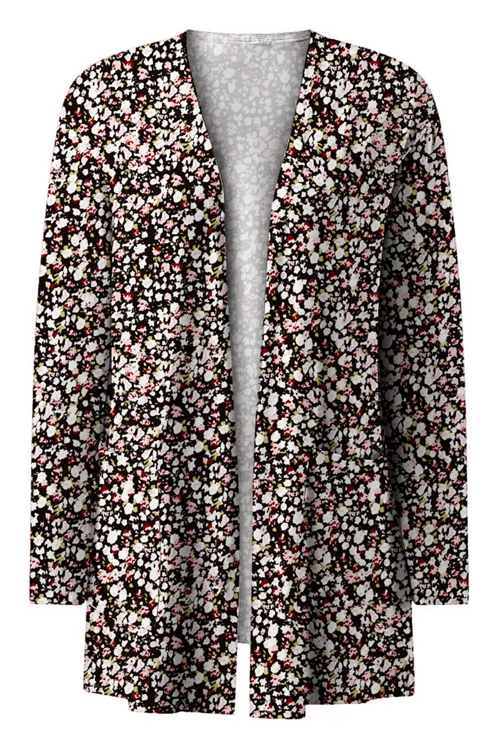 Printed Long Sleeve Cardigan, image 10