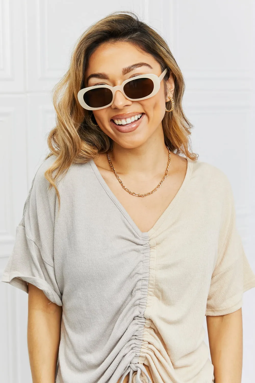 Oval Full Rim Sunglasses, image 13