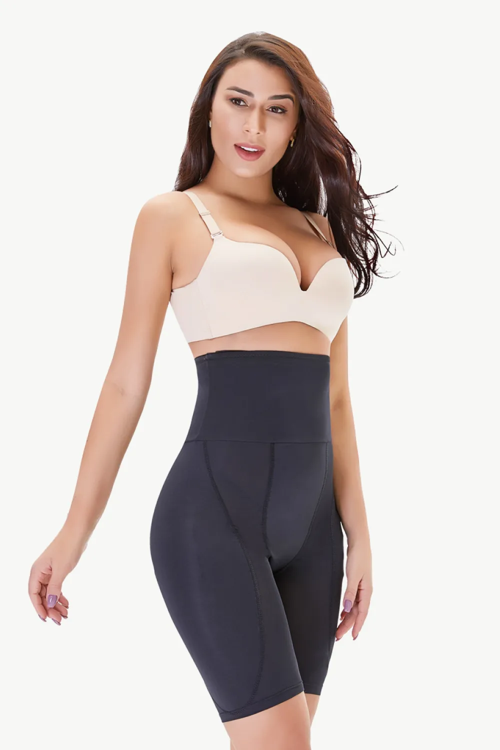 Full Size High Waisted Pull-On Shaping Shorts, image 12