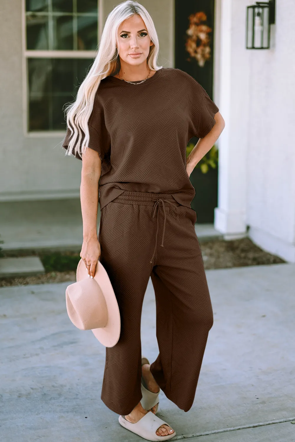 Short Sleeve Top and Pants Set, image 17