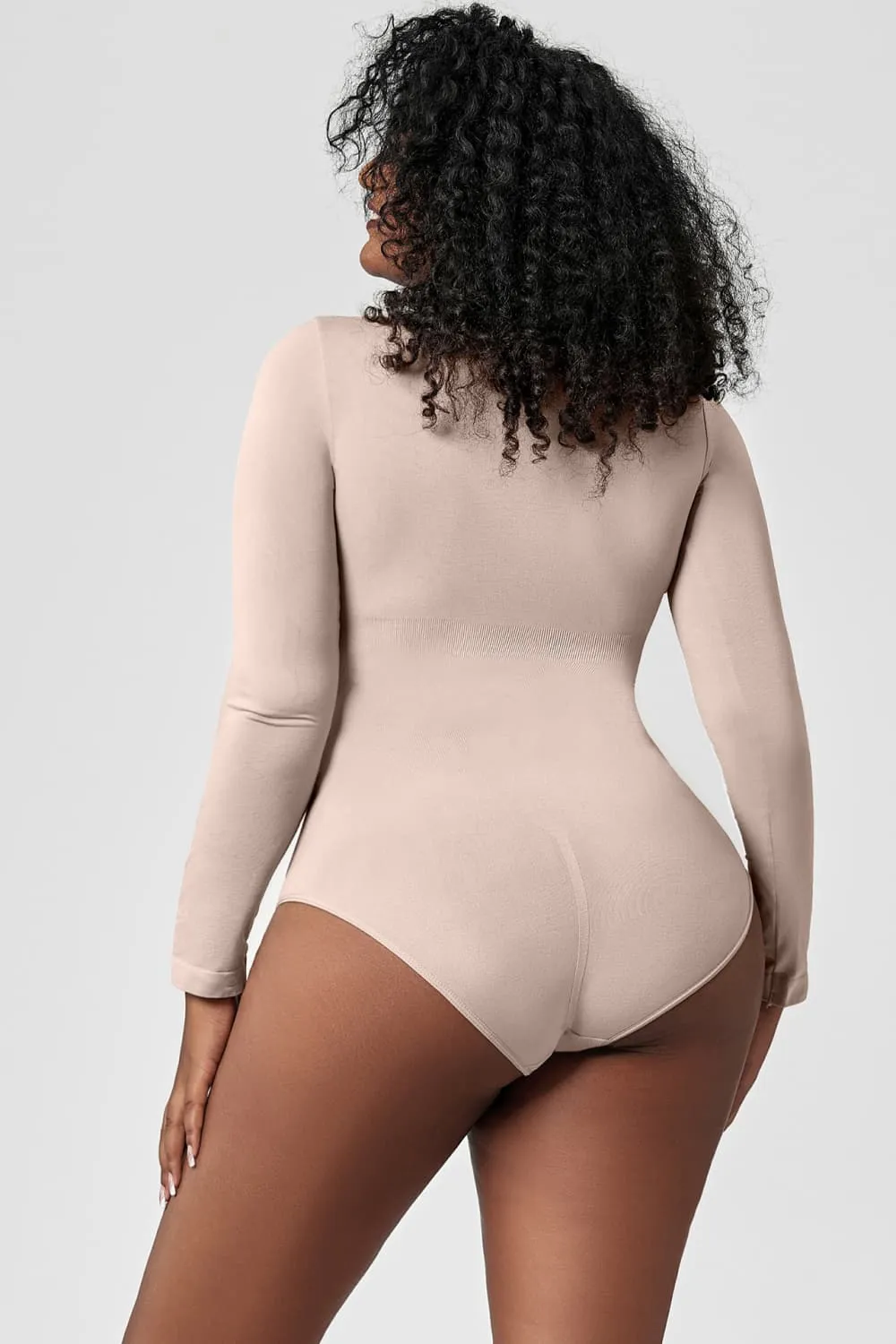 Long Sleeve Shaping Bodysuit, image 2
