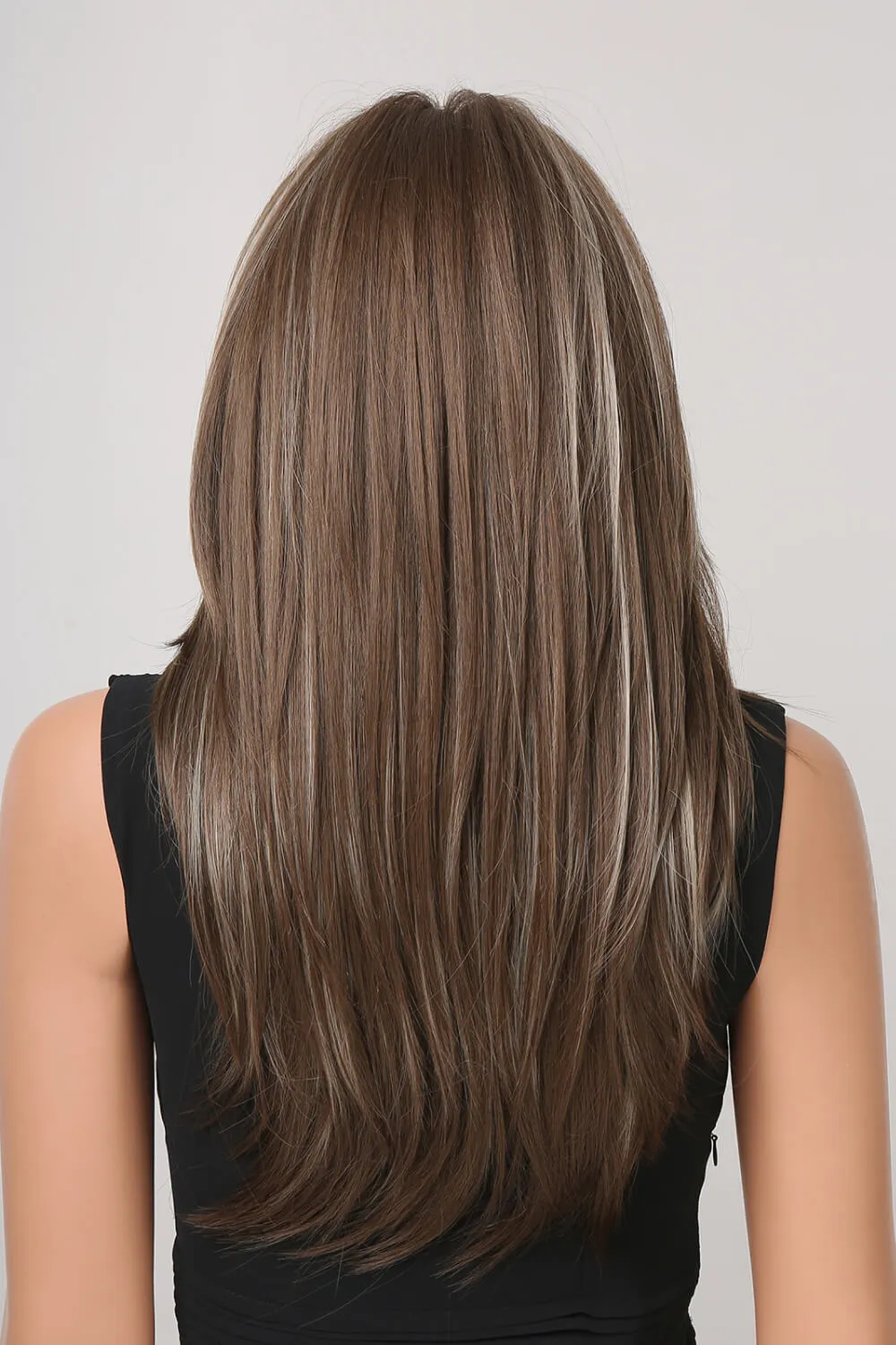 13*1" Full-Machine Wigs Synthetic Long Straight 22", image 3