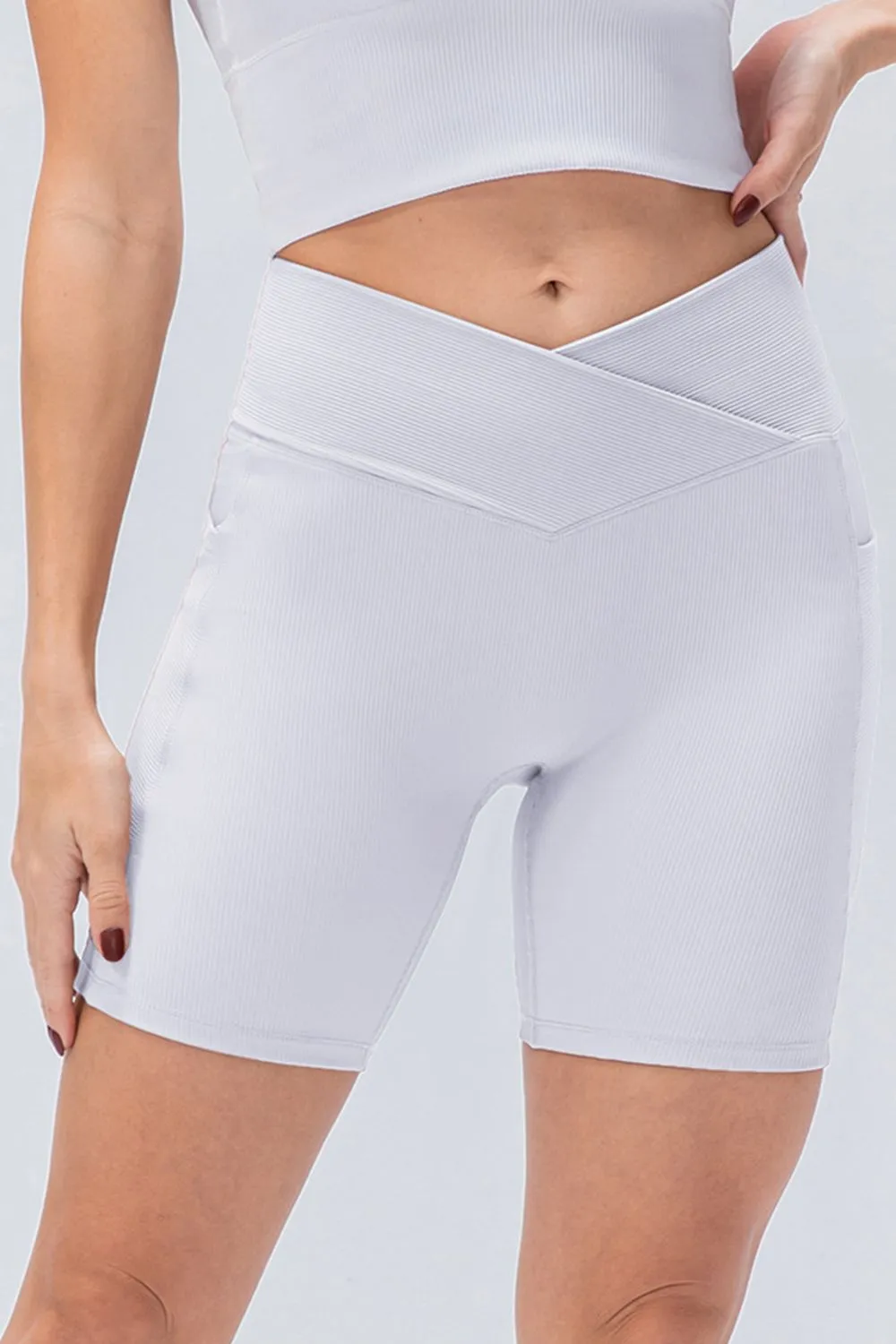 Slim Fit V-Waistband Sports Shorts, image 5