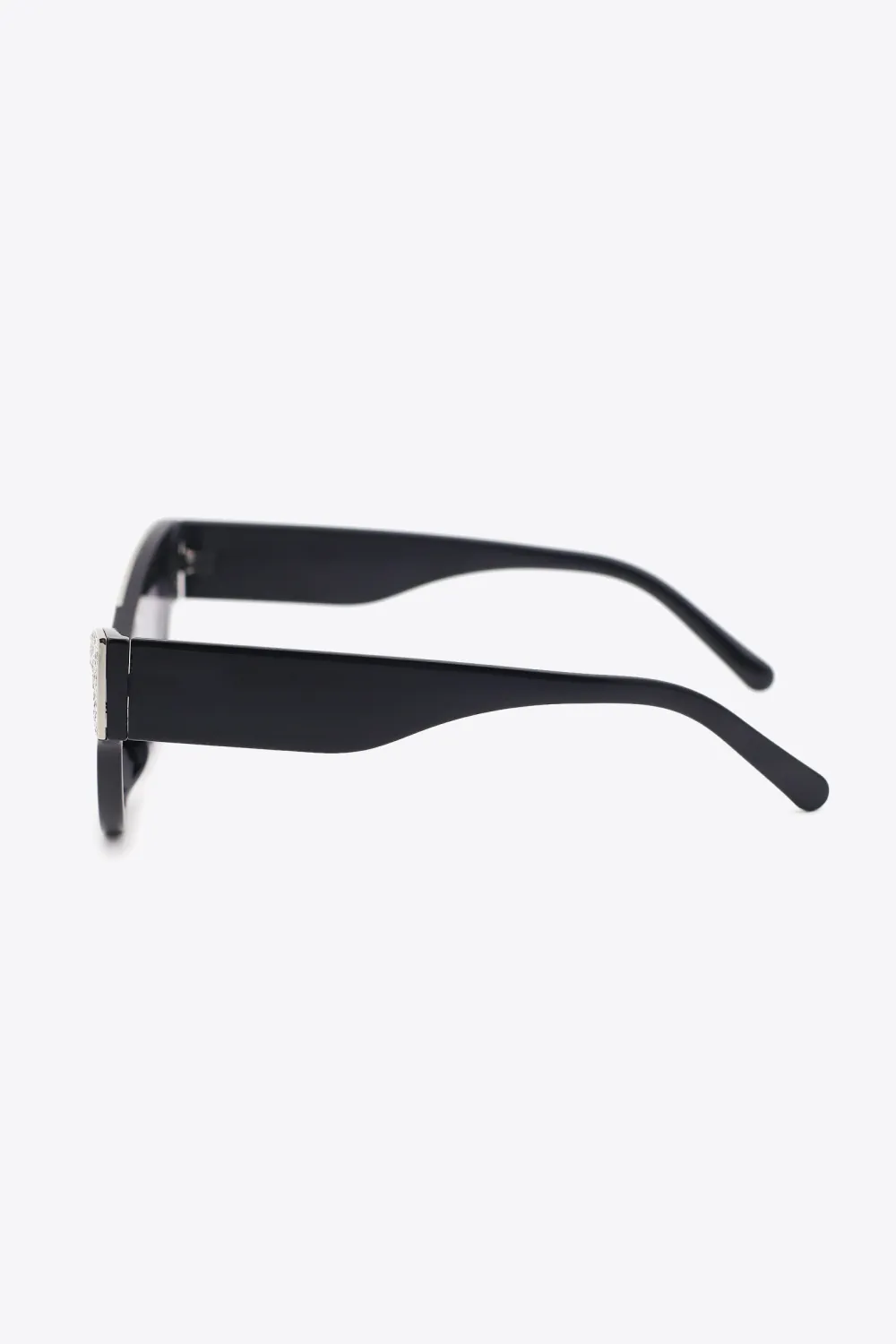 UV400 Rhinestone Trim Cat-Eye Sunglasses, image 3