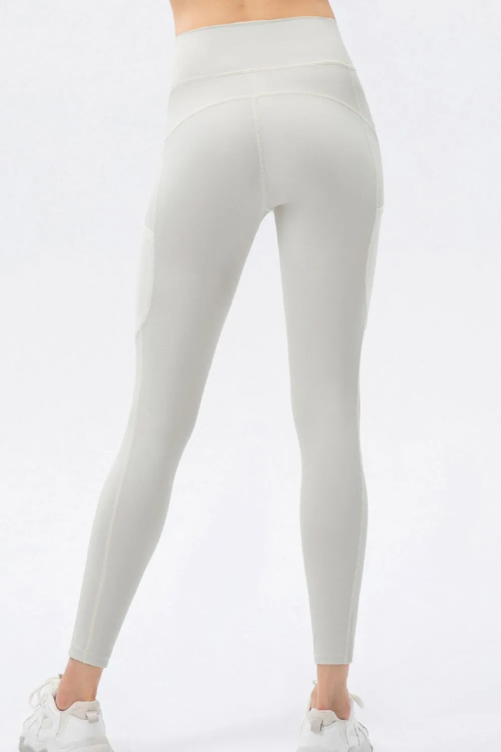 High Waist Slim Fit Long Sports Pants, image 8