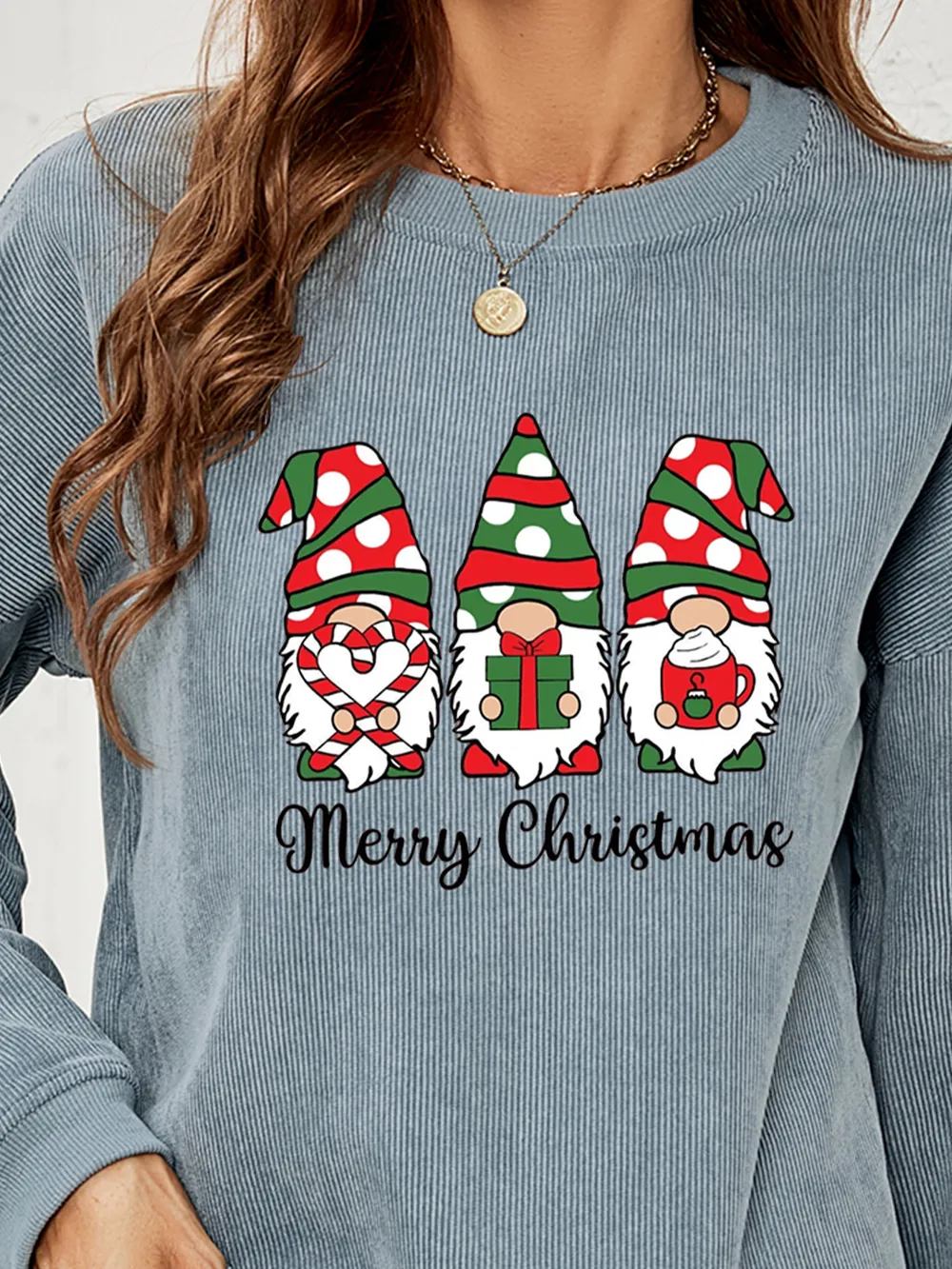 MERRY CHRISTMAS Graphic Sweatshirt, image 9