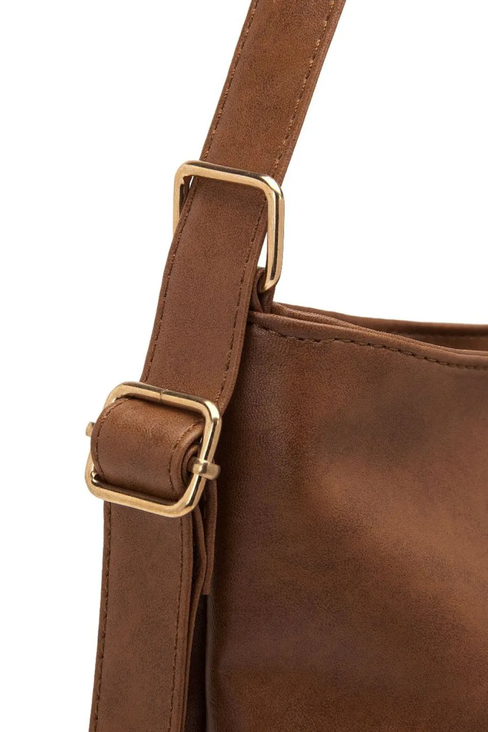 Large PU Leather Crossbody Bag, image 5
