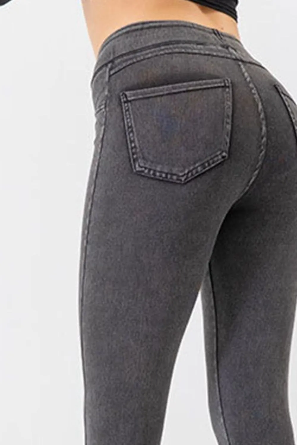 High Waist Skinny Jeans, image 9