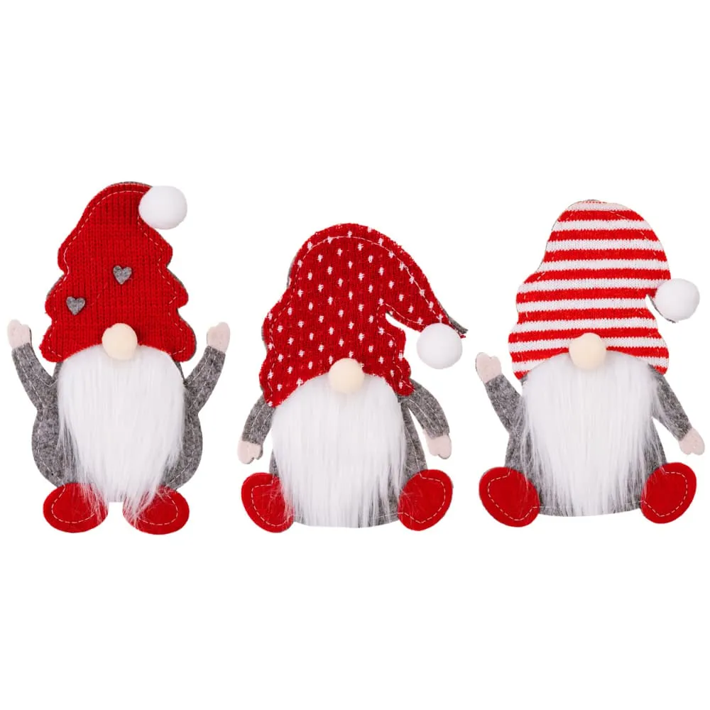 3-Piece Faceless Gnome Cutlery Holders, image 4