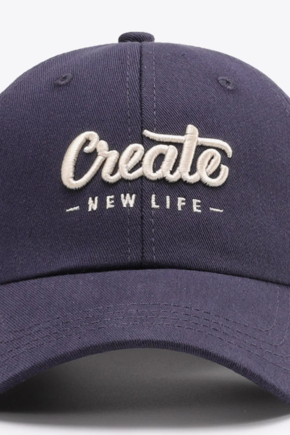 CREATE NEW LIFE Adjustable Cotton Baseball Cap, image 21