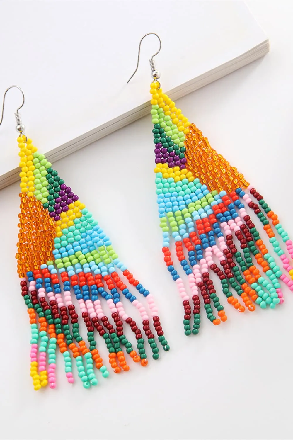 Beaded Dangle Earrings, image 5