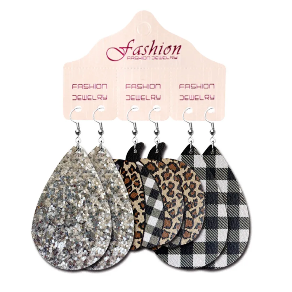 PU Earrings Set, image 7