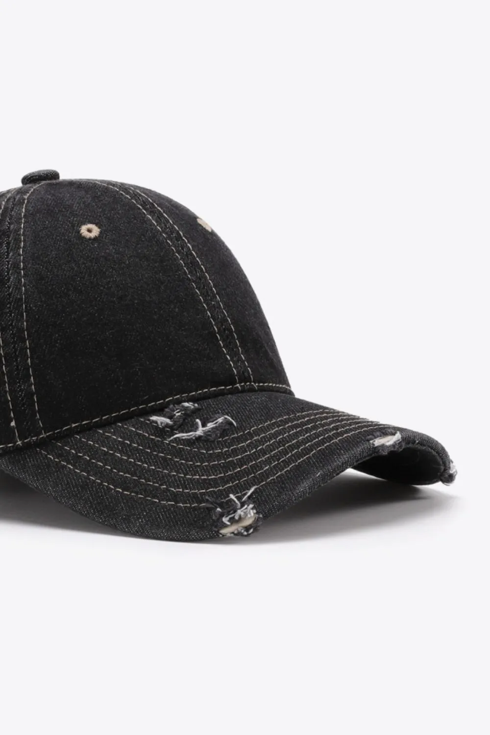 Distressed Adjustable Baseball Cap, image 11
