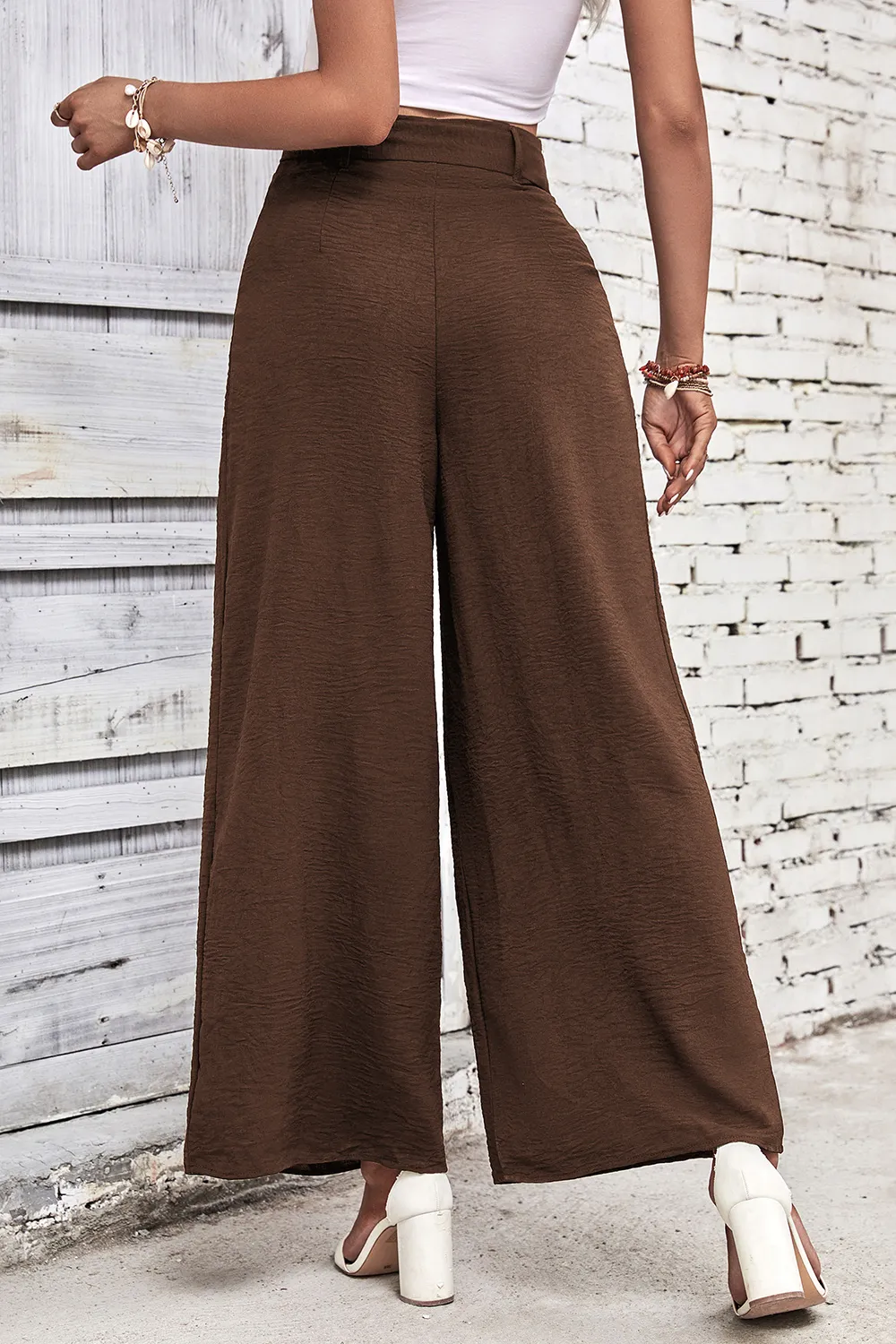 High Waisted Wide Leg Pants, image 5