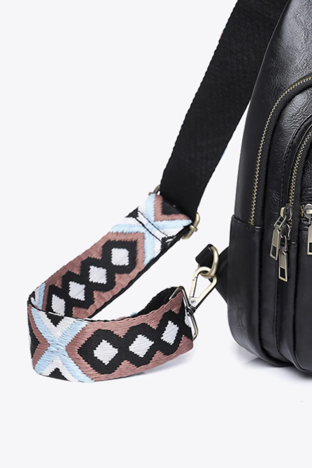 It's Your Time PU Leather Sling Bag, image 12