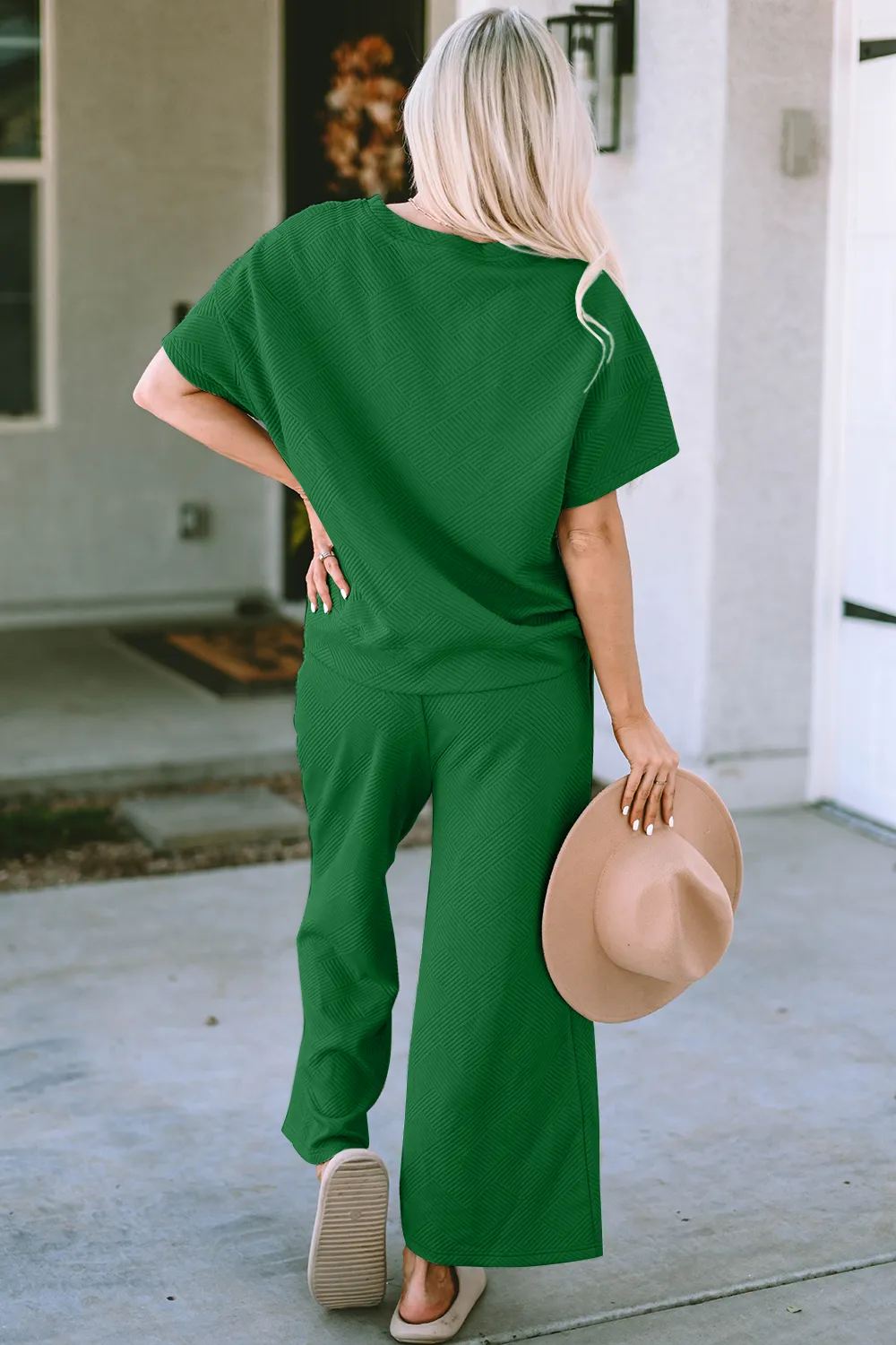 Short Sleeve Top and Pants Set, image 18