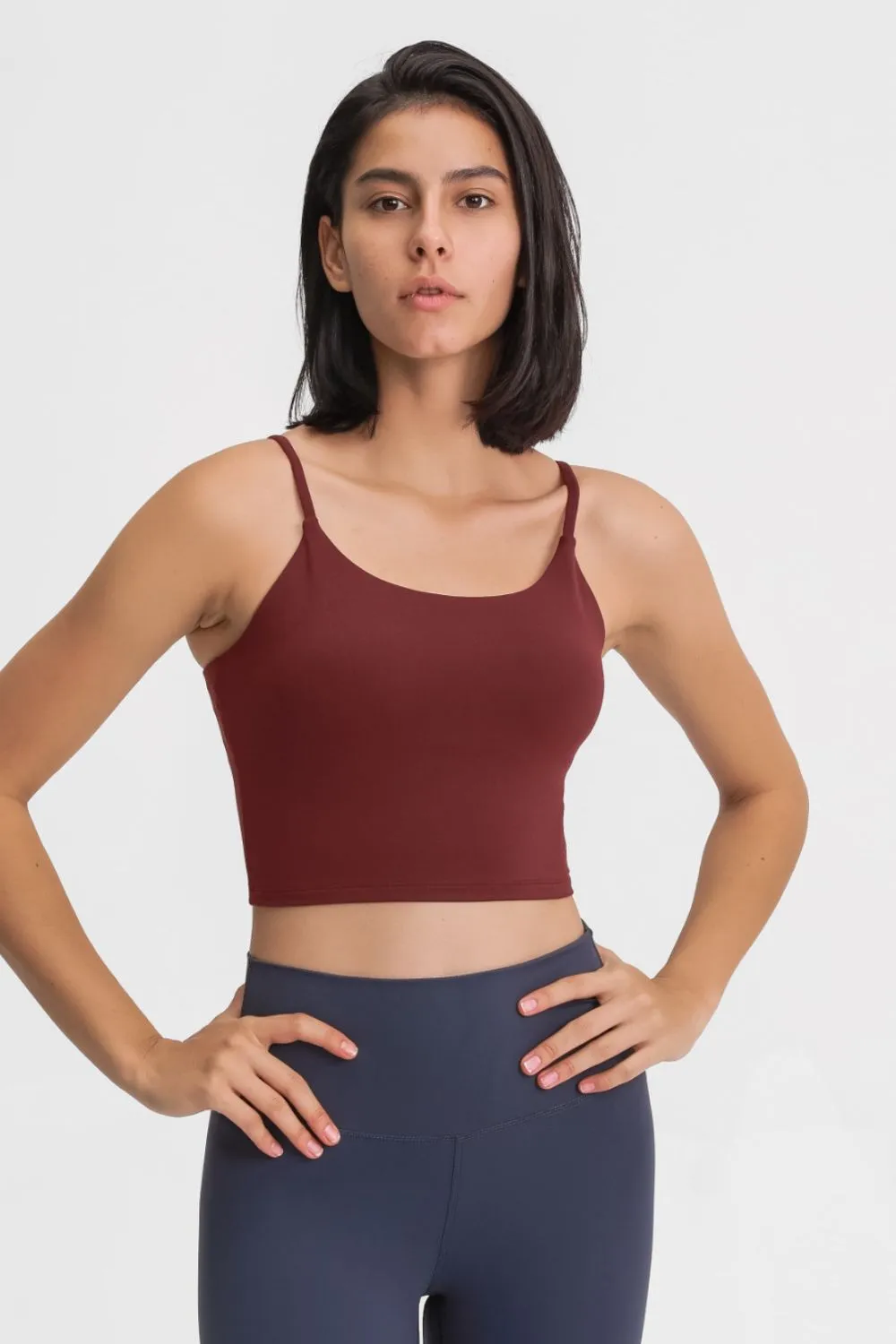Feel Like Skin Scoop Neck Sports Cami, image 6