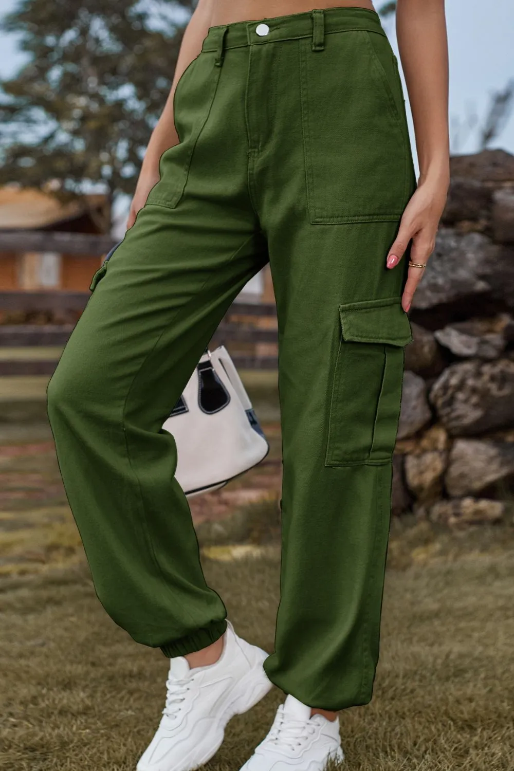 Long Jeans with Pocket, image 4