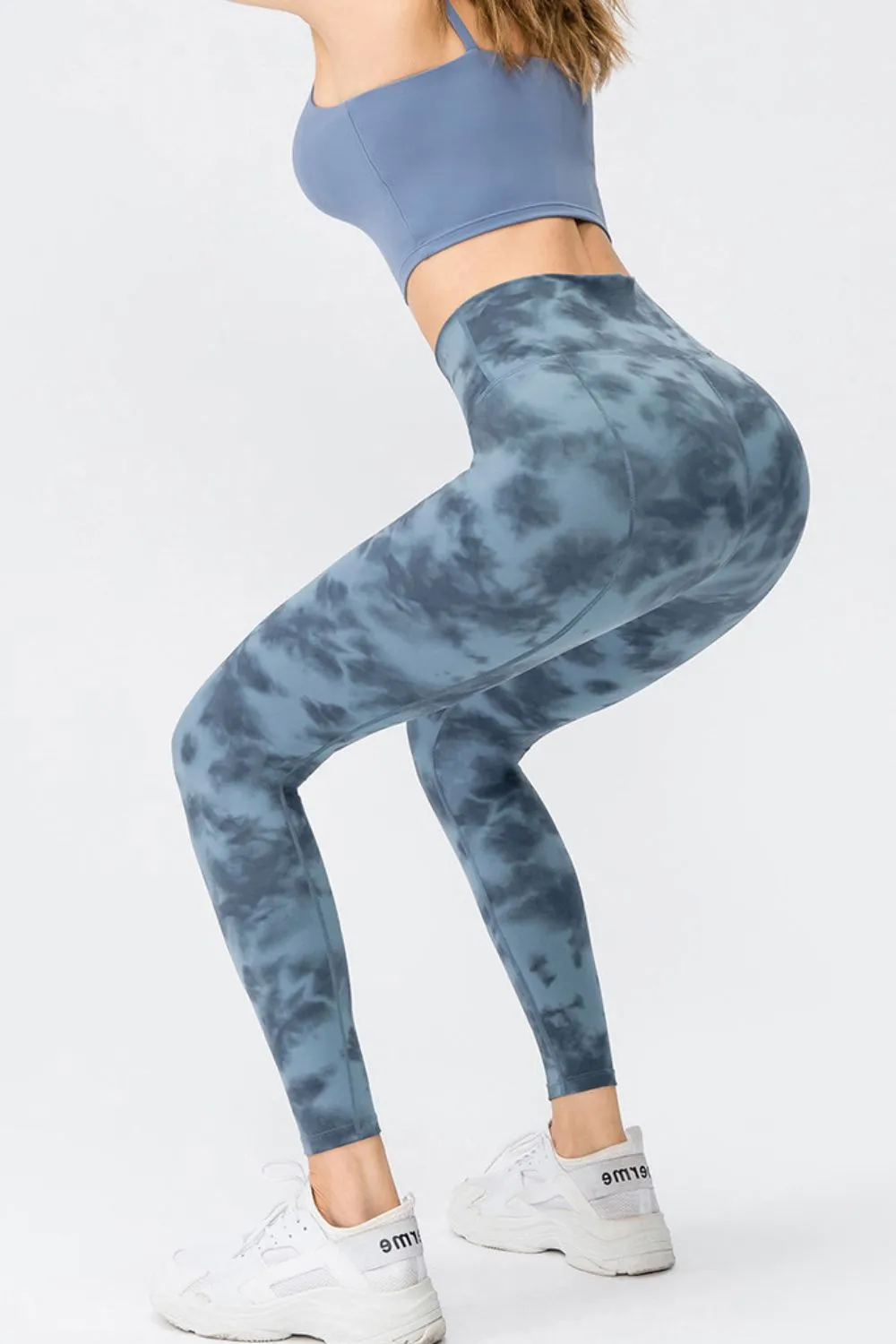 Wide Waistband Slim Fit Long Sports Pants, image 3