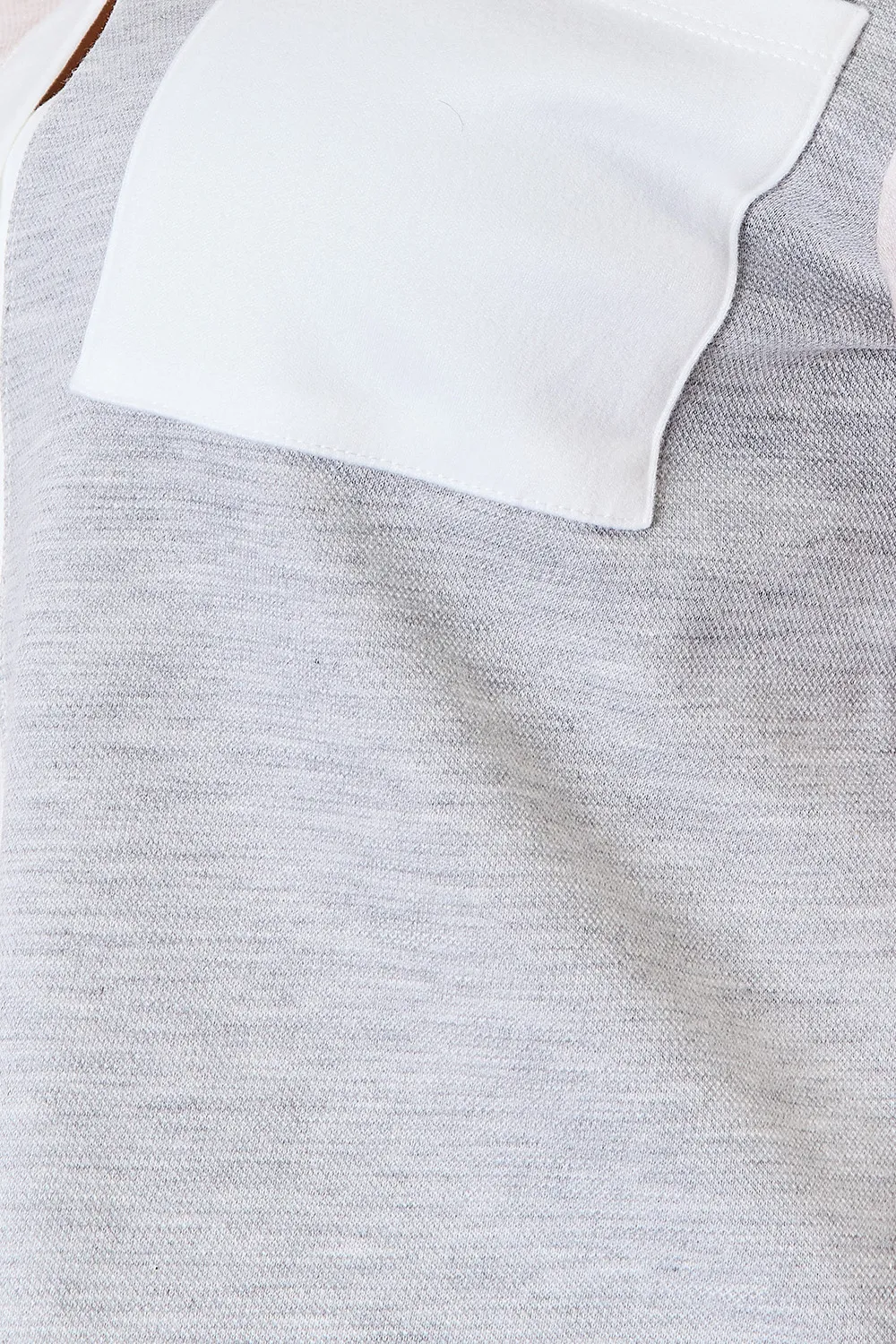 Color Block Curved Hem Shirt, image 5