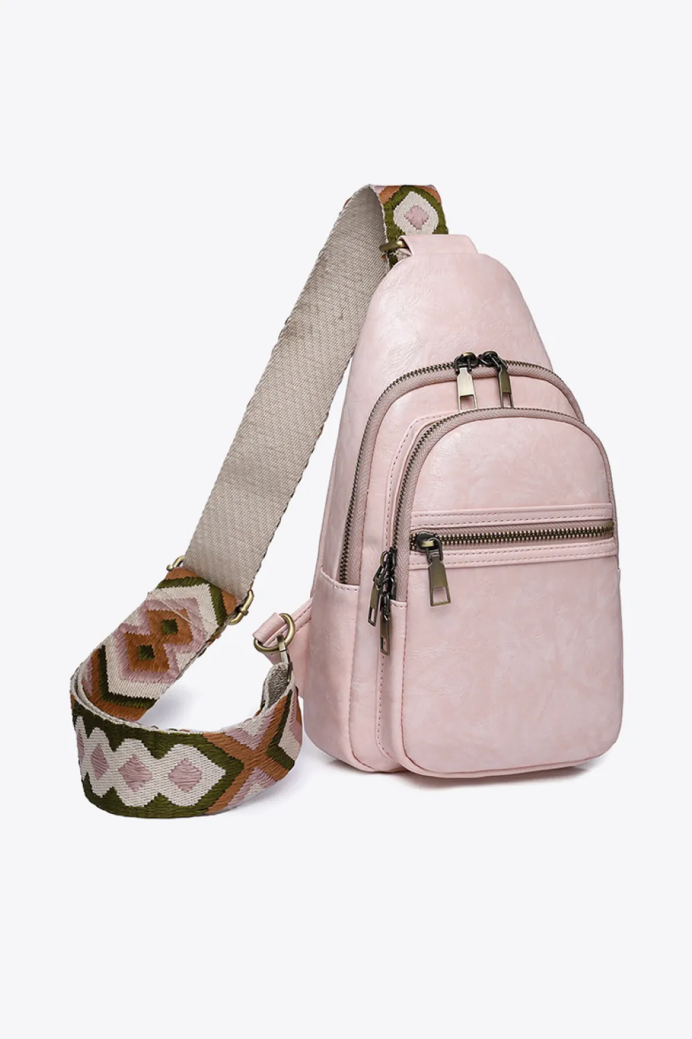 It's Your Time PU Leather Sling Bag, image 5