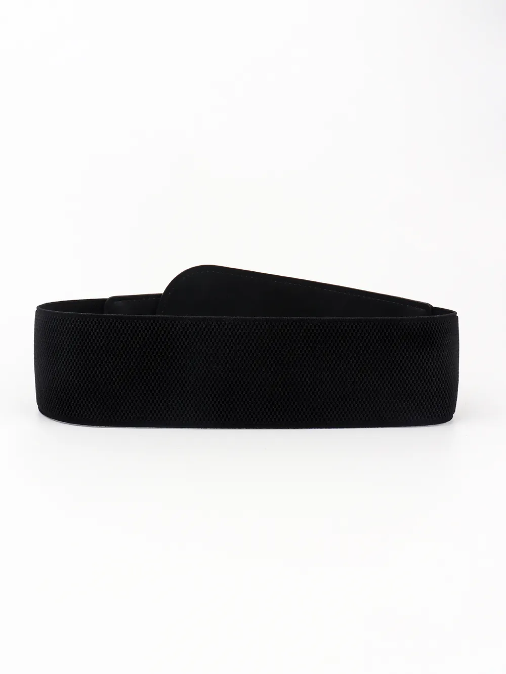 PU Elastic Wide Belt with Alloy Buckle, image 4