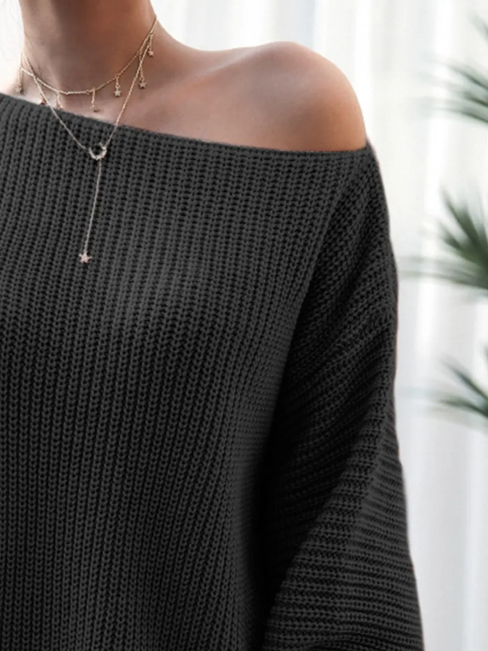 Rib-Knit Mini Sweater Dress, image 12