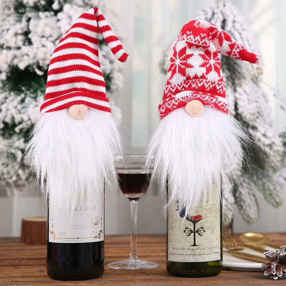 Assorted 2-Piece Wine Bottle Covers, image 4