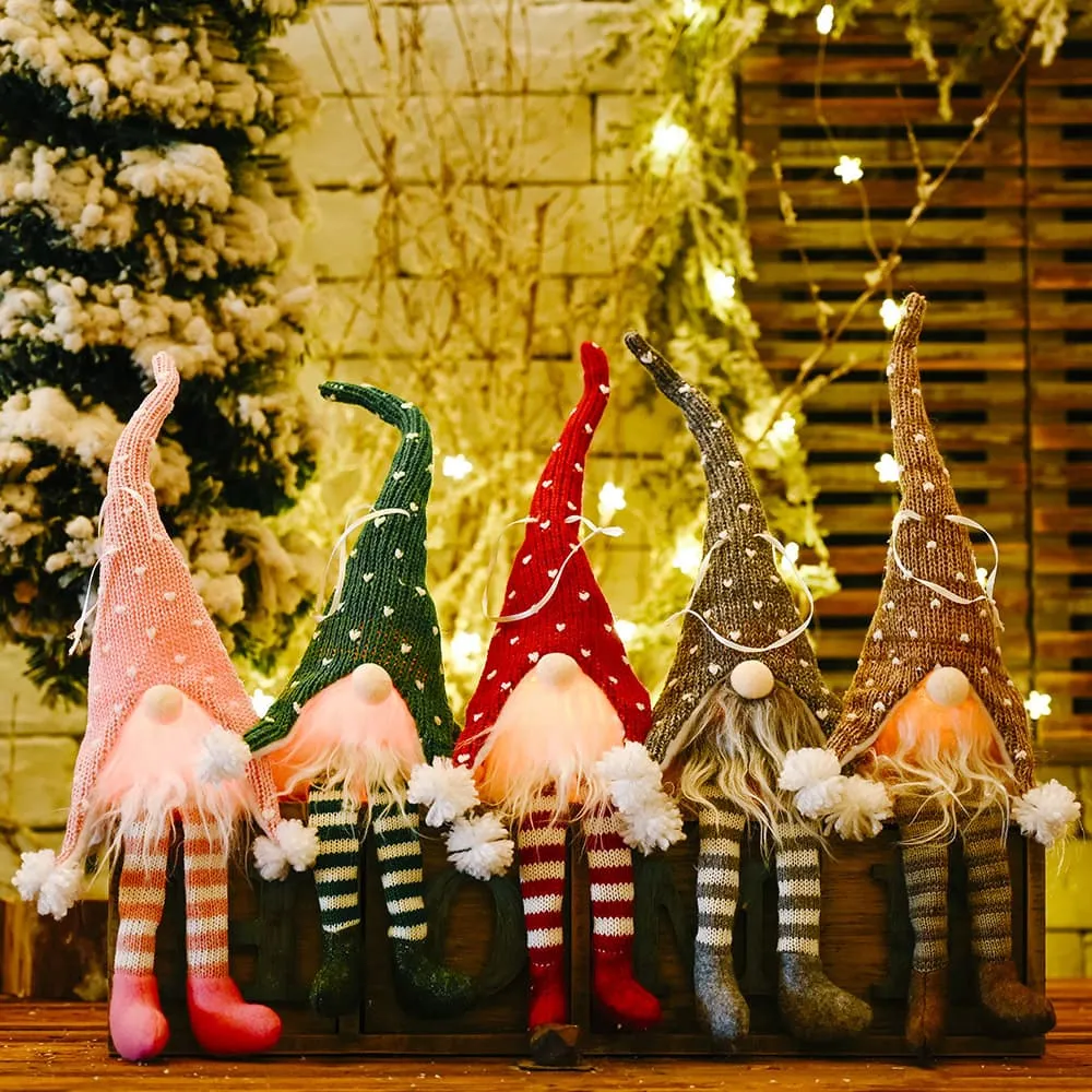 Light-Up Long Leg Faceless Gnome, image 3