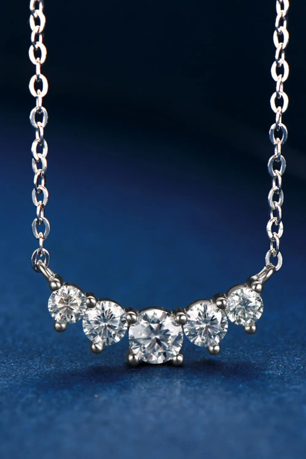 Moissanite Pendant Necklace, image 2