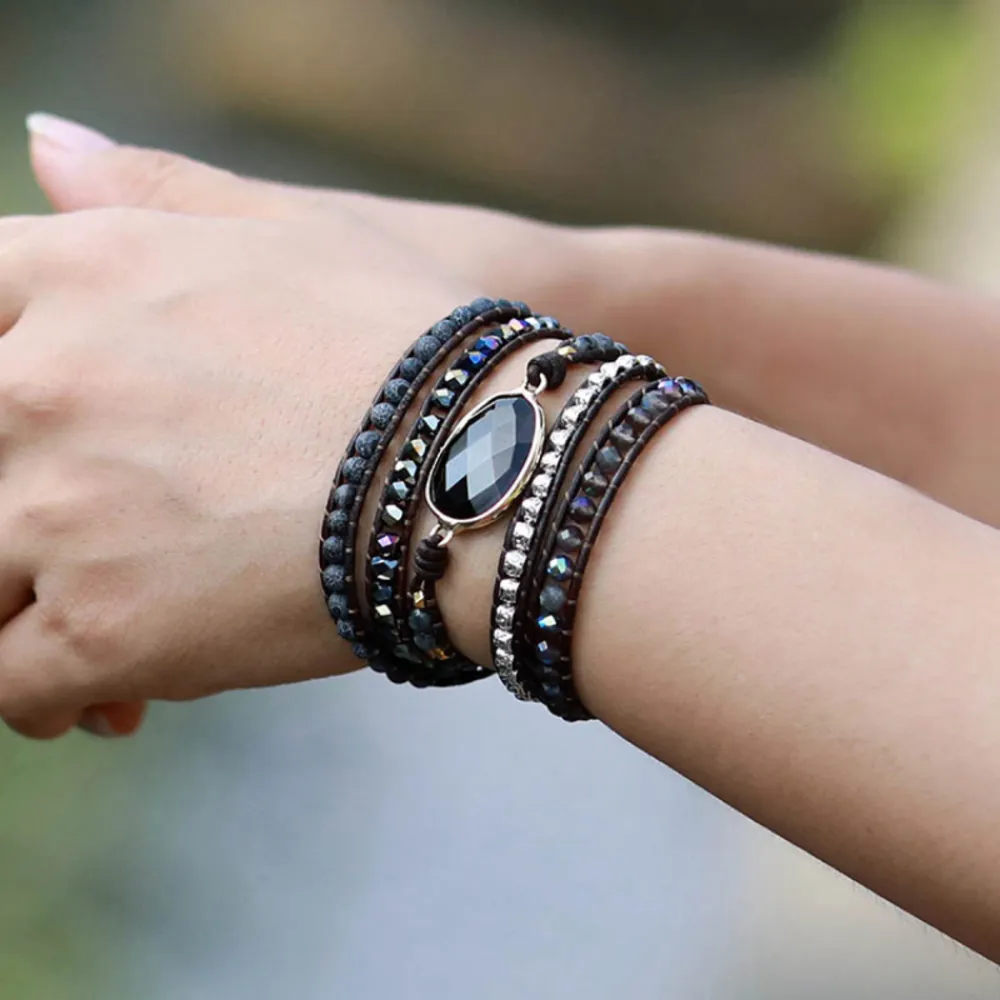Agate Beaded Bracelet, image 2