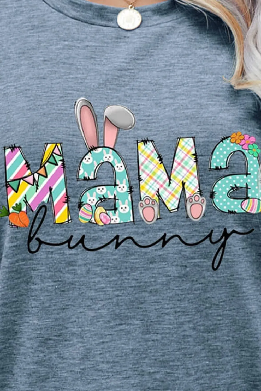 MAMA BUNNY Easter Graphic Tee, image 9