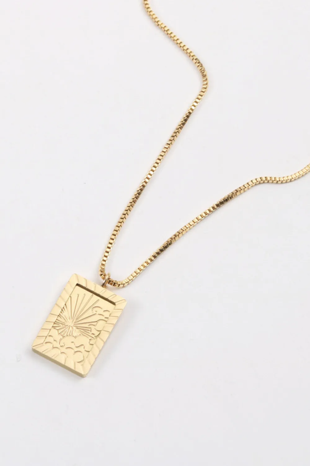 Stainless Steel 18K Gold-Plated Necklace, image 6