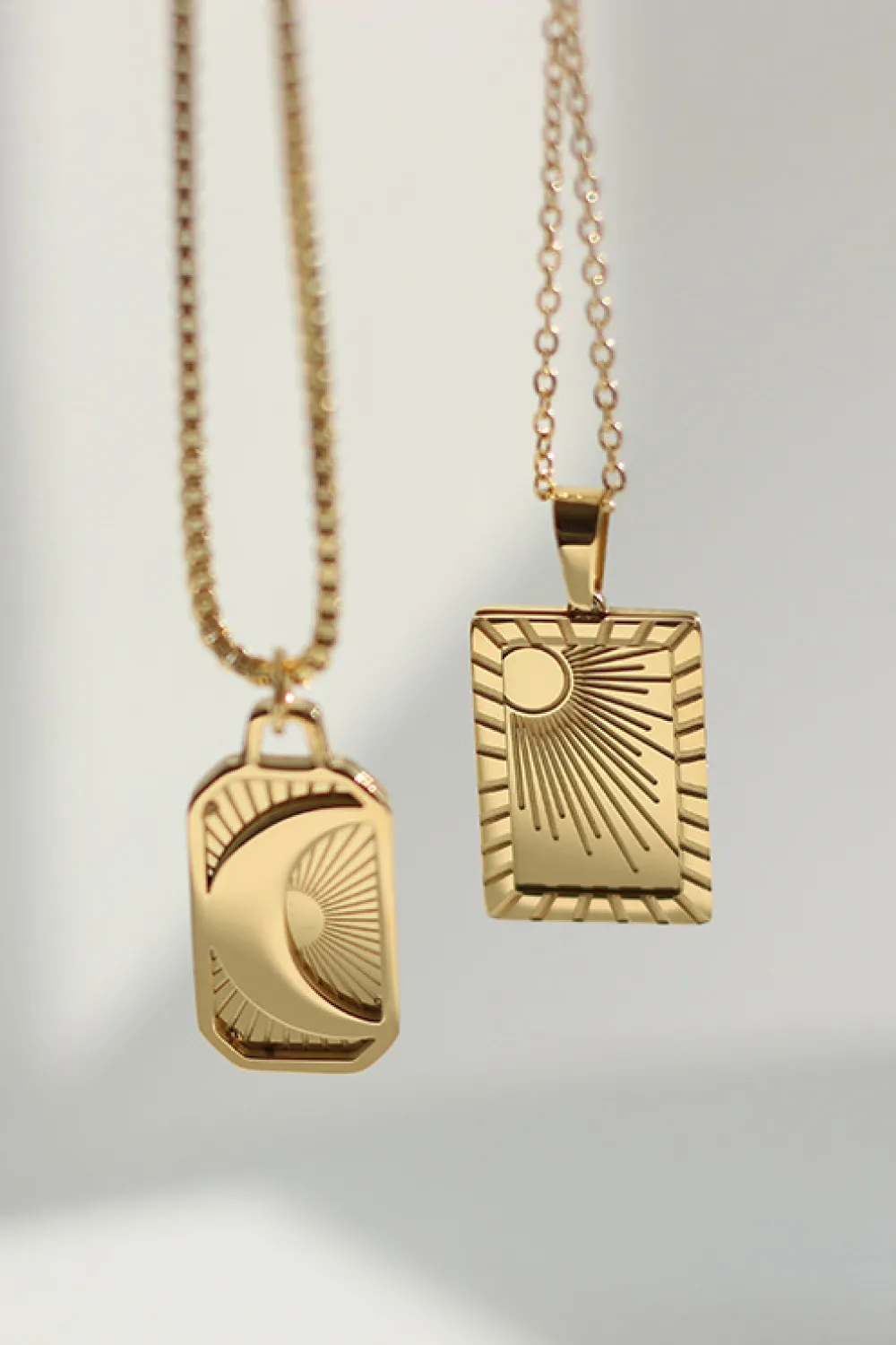 Stainless Steel 18K Gold-Plated Necklace, image 2