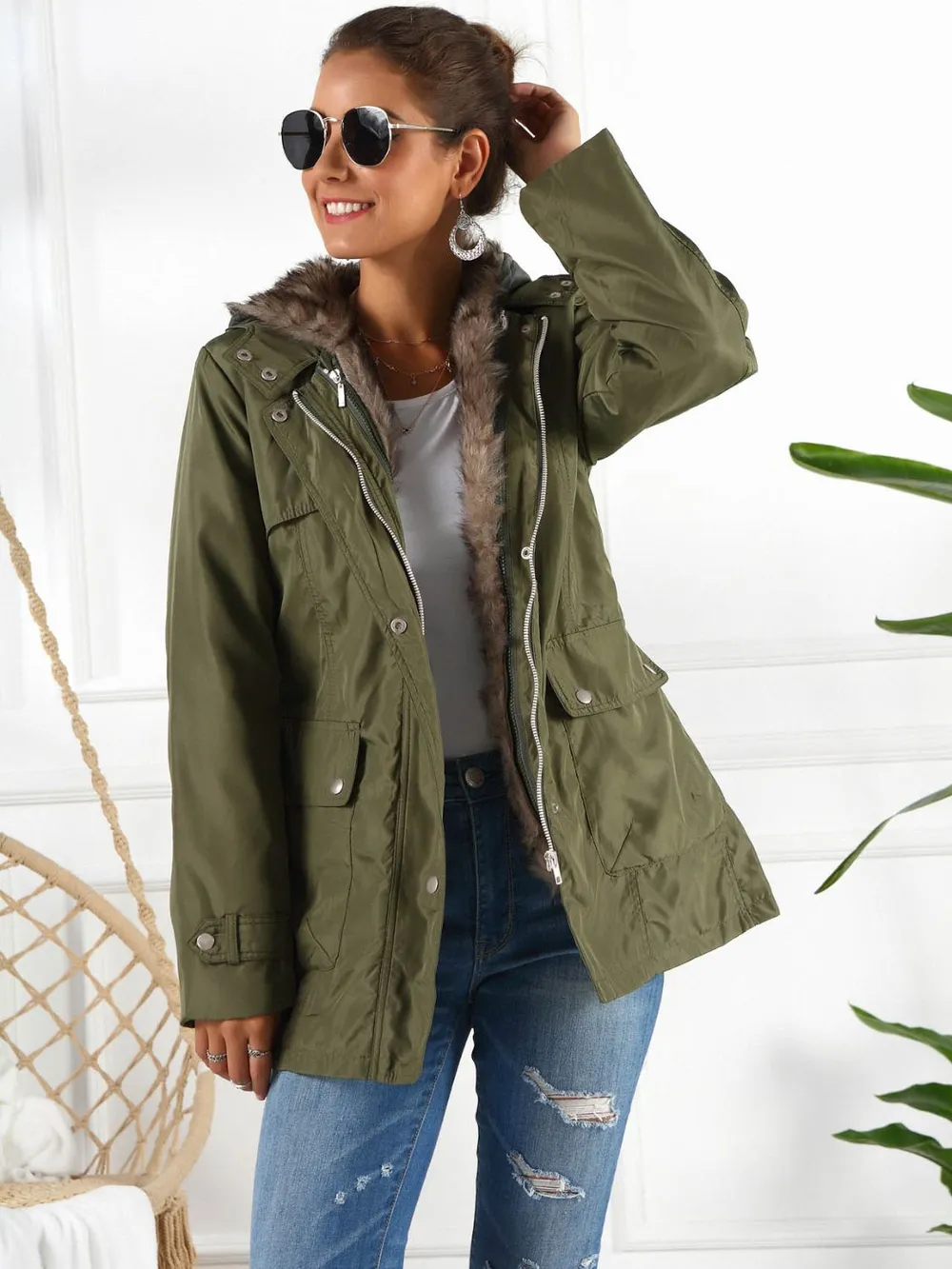 Full Size Hooded Jacket with Detachable Liner (Three-Way Wear), image 3