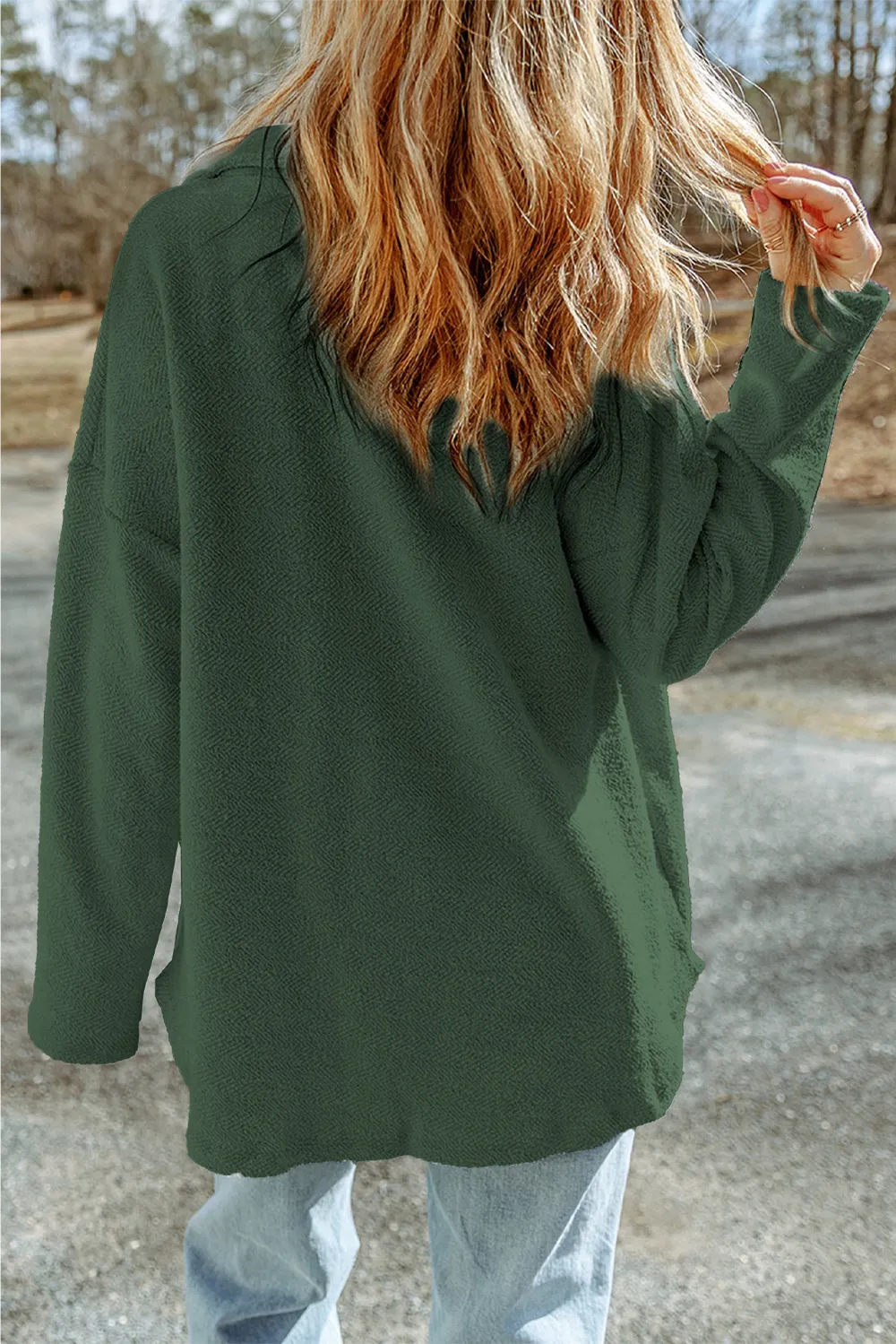 Button Down Long Sleeve Jacket, image 9