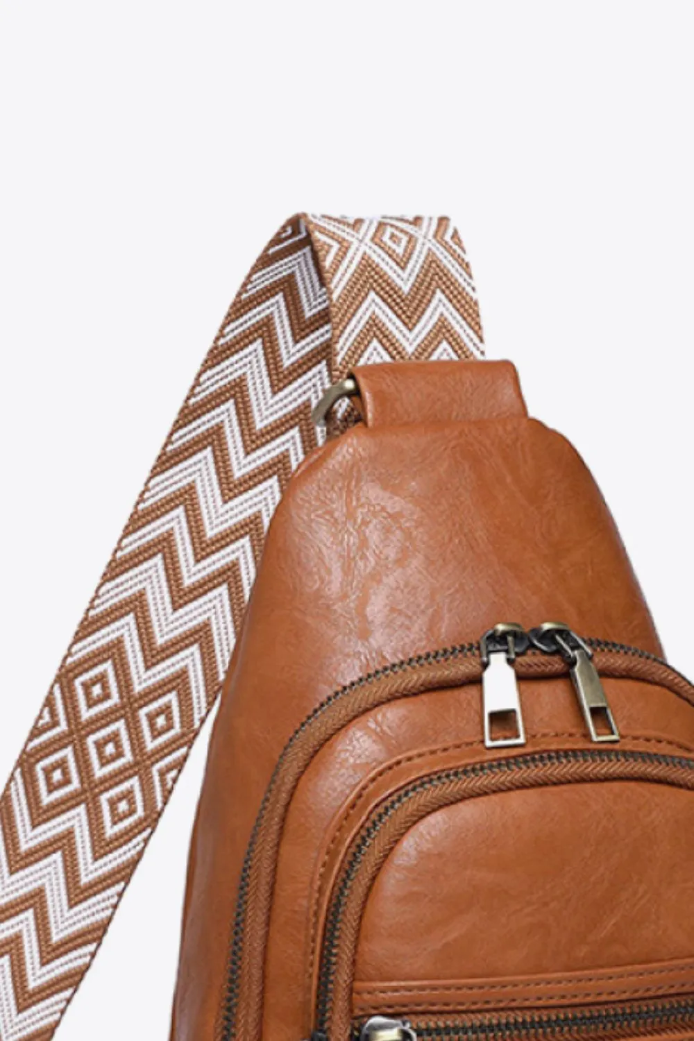 It's Your Time PU Leather Sling Bag, image 3