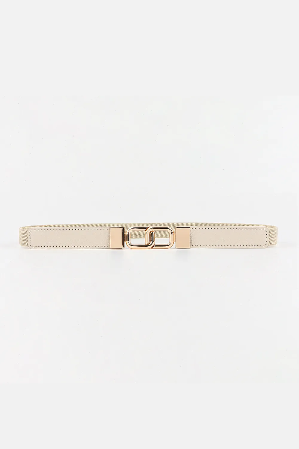 Geometric Double Buckle Elastic Belt, image 6