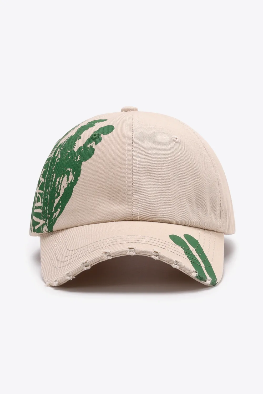 VIBRA Graphic Distressed Adjustable Baseball Cap, image 17