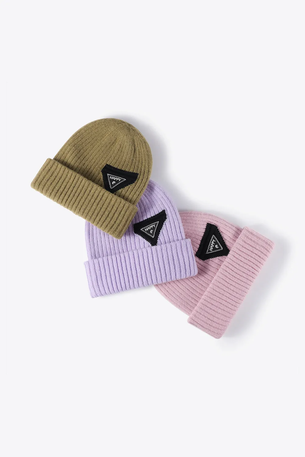 HAPPY Contrast Beanie, image 26